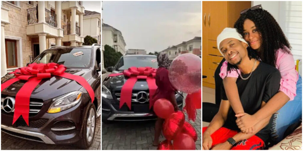 Yhemolee surprises girlfriend Thayour with a lavish Mercedes Benz gift