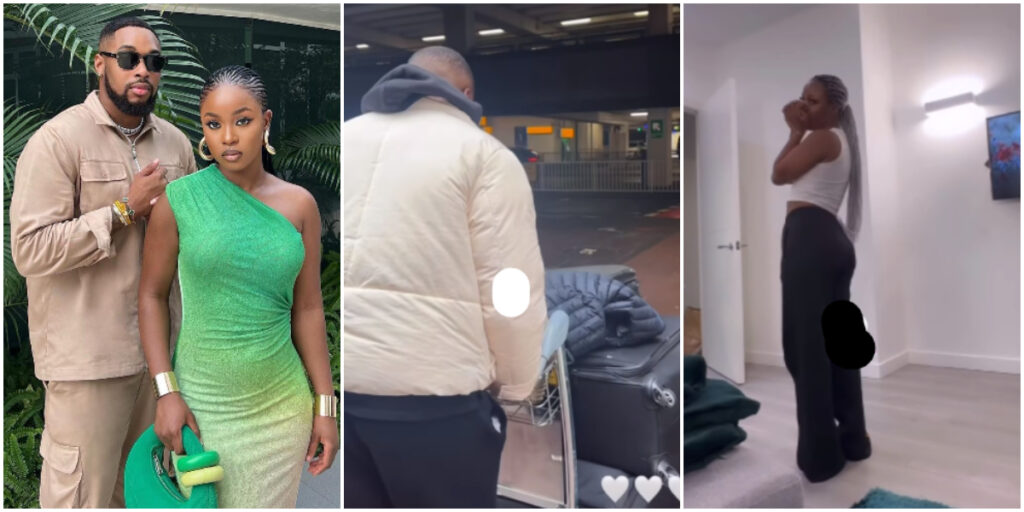 Bella flies business class to join boyfriend Sheggz Olusemo in the UK