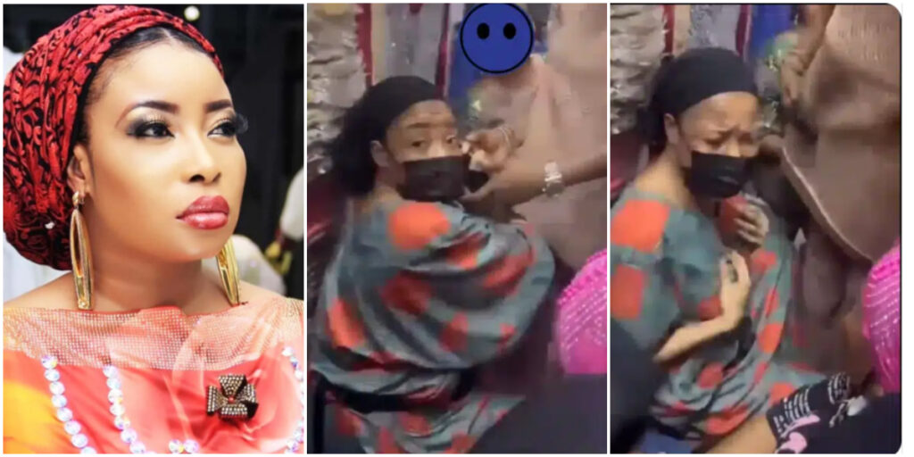 Video emerges as Lizzy Anjorin reportedly caught in the act at Lagos Island market