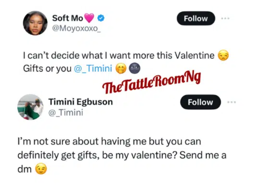 Timini Egbuson links up with bold admirer