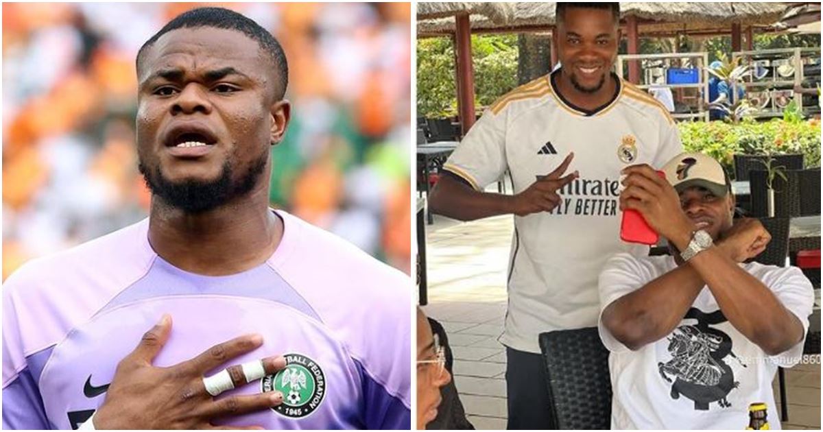 Trending photo of Super Eagles goalkeeper, Stanley Nwabali raises eyebrows