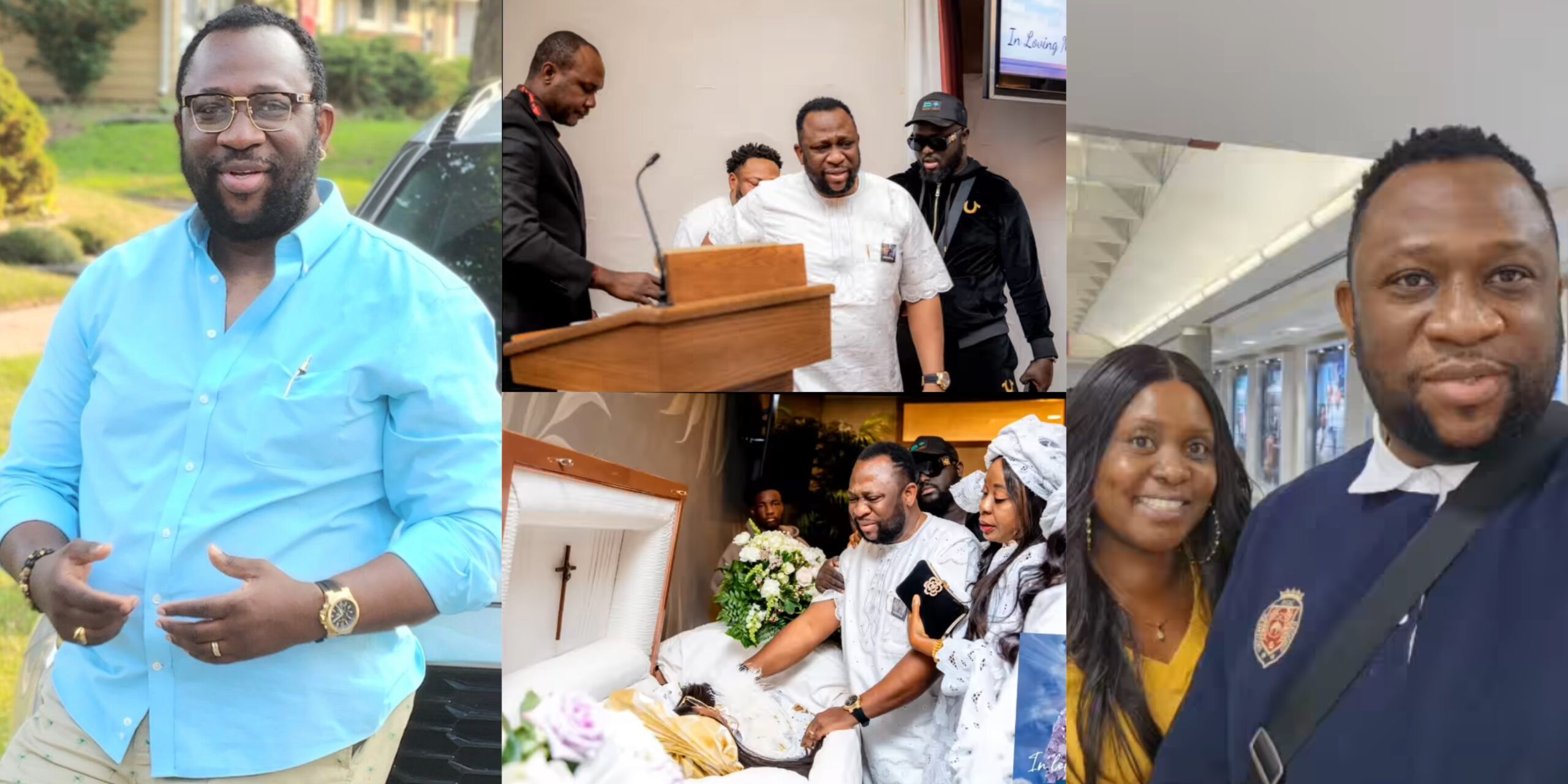 Tayo Adeleye inconsolably breaks down following wife’s death [VIDEO]