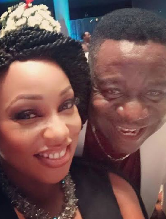 Rita Dominic reacts emotionally to Mr. Ibu’s death