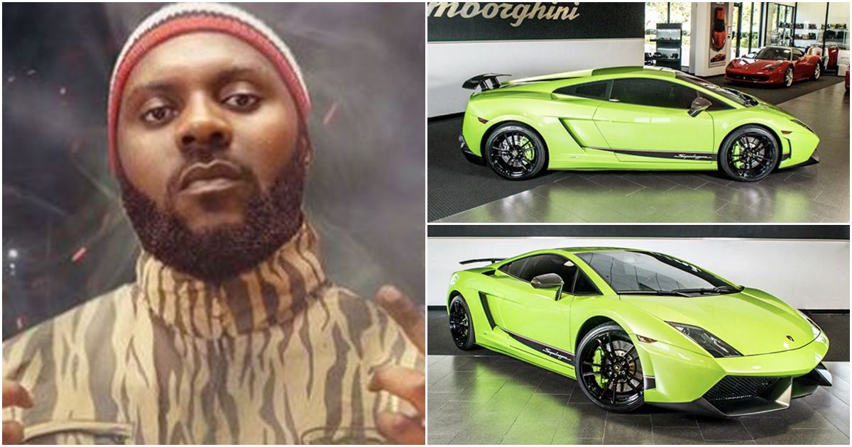 Odumodublvck reportedly splurges millions on brand new Lamborghini Gallardo