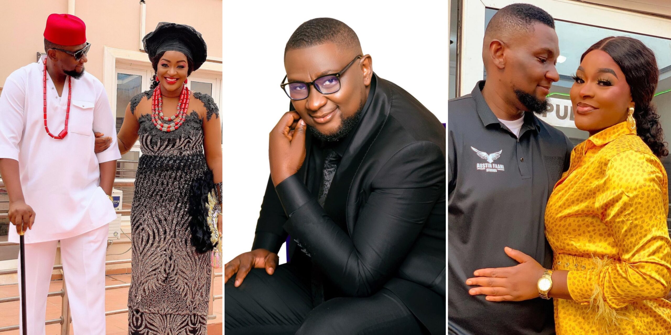 “My best friend” – Chacha Eke celebrates filmmaker husband, Austin Faani on birthday