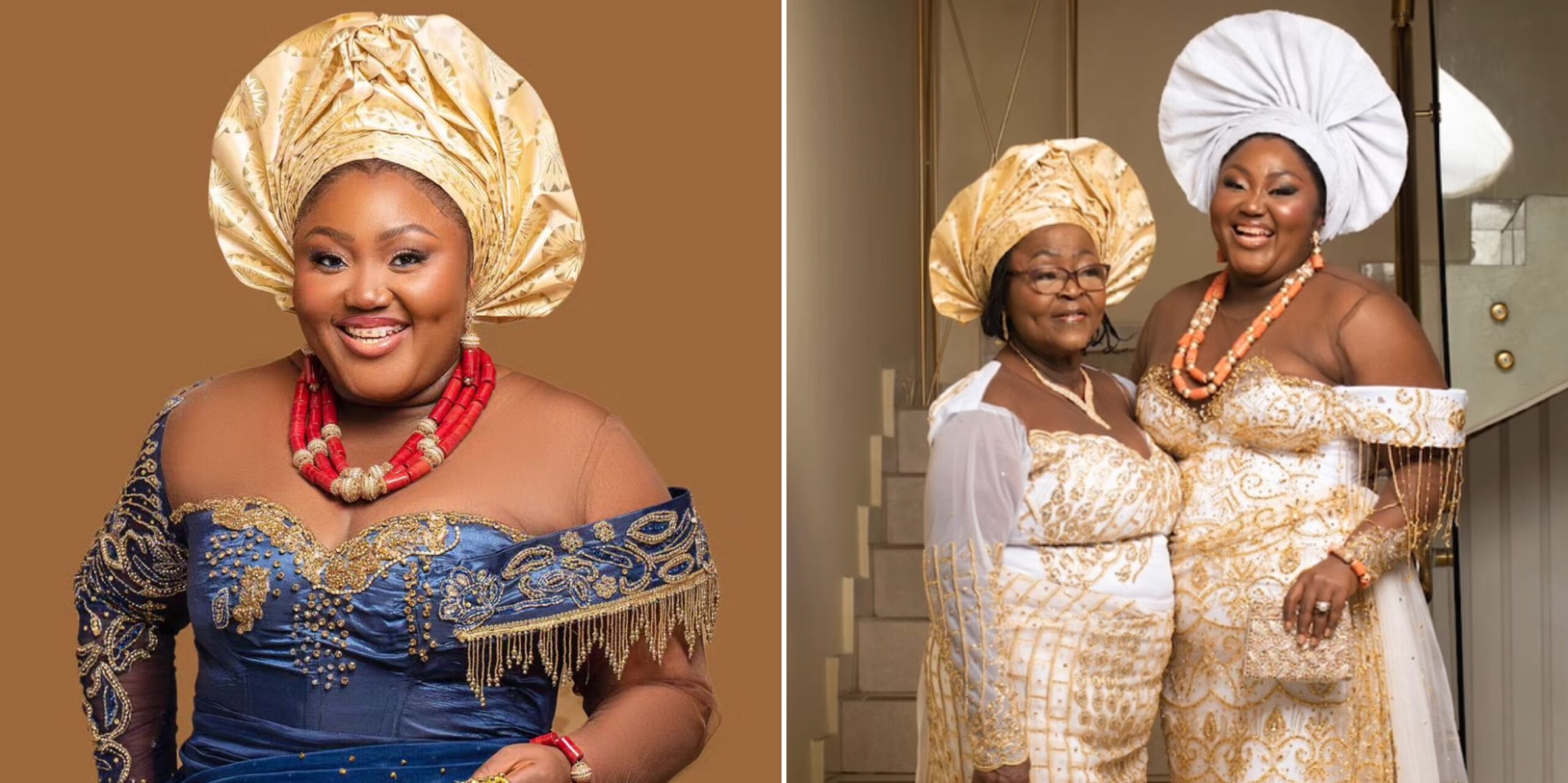 My mum sacrificed not remarrying just to take care of me – Stan Nze’s wife, Blessing Obasi