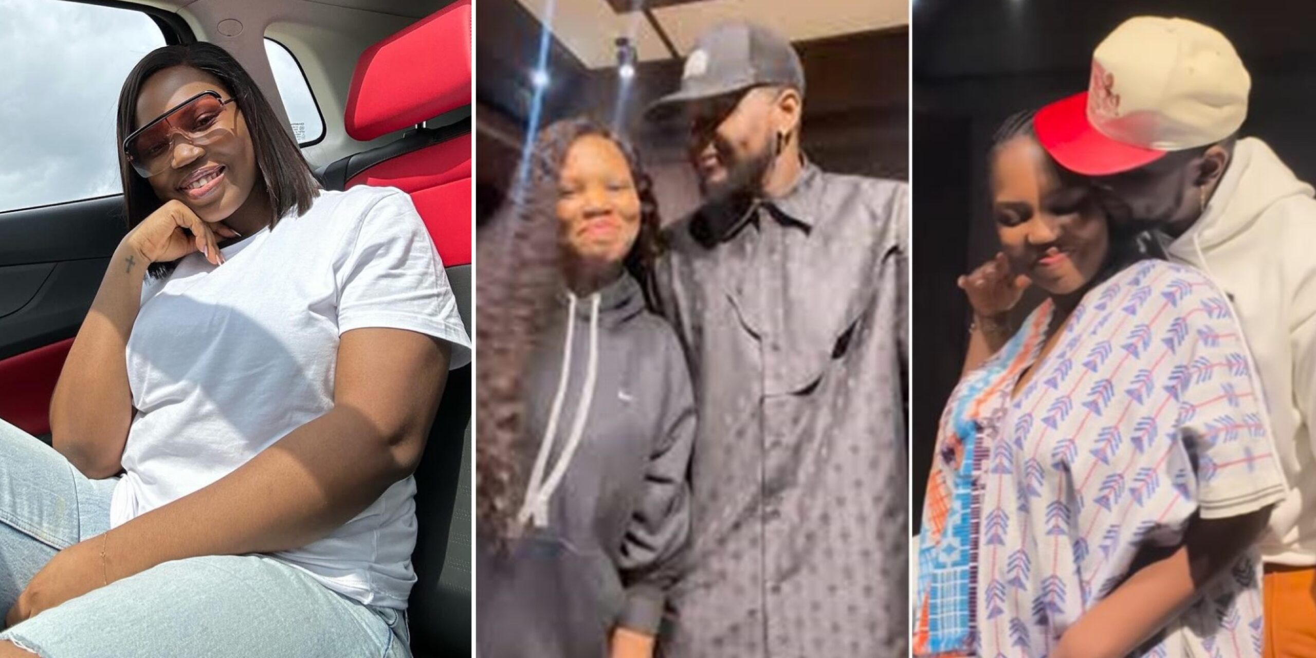 Kizz Daniel’s wife finally reacts to claims of being maltreated by the singer