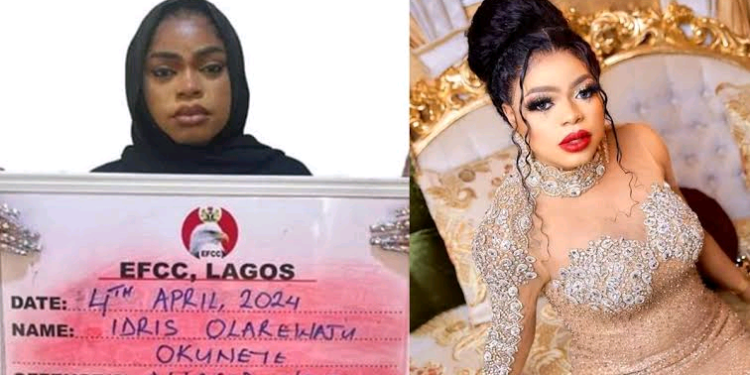 Bobrisky jailed for six months with no option of fine