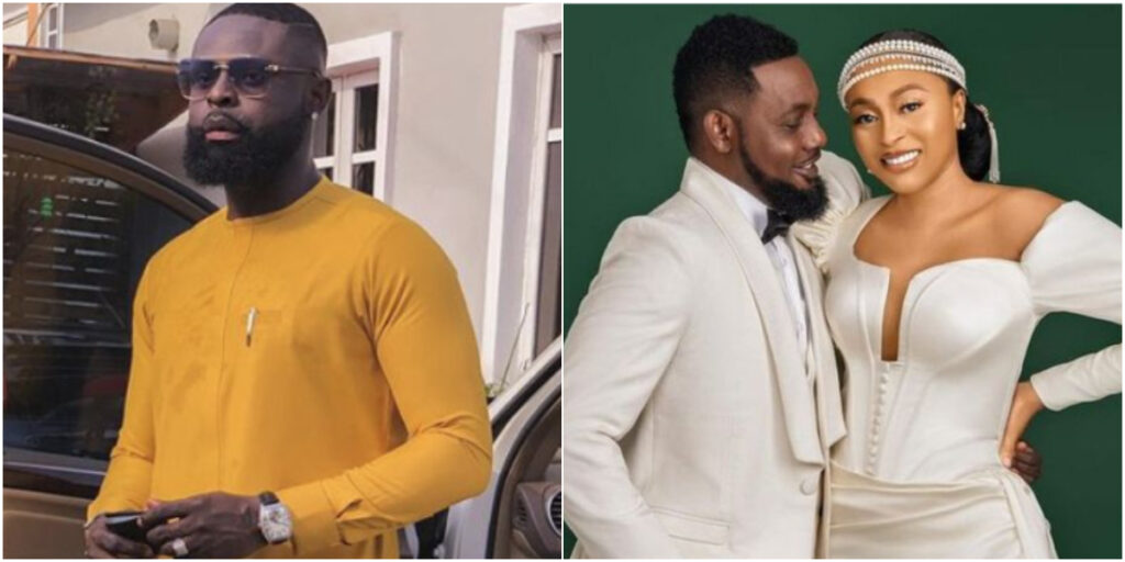 Netizens react as Yomi Casual weighs in on A.Y Makun's marital issues