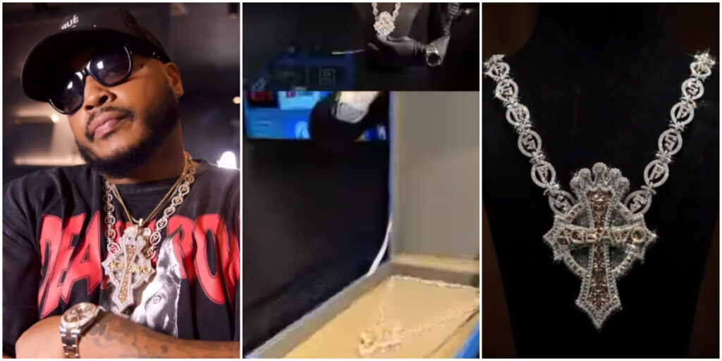 Sina Rambo's million-naira luxury chain sparks online frenzy