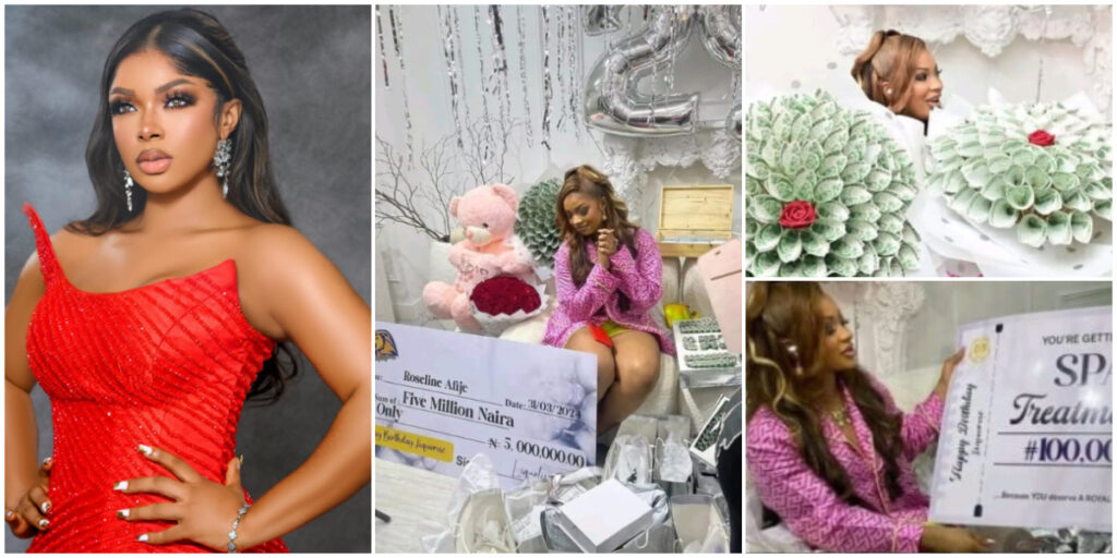 Liquorose receives N5M, N100K fuel voucher, others from fans as birthday gift