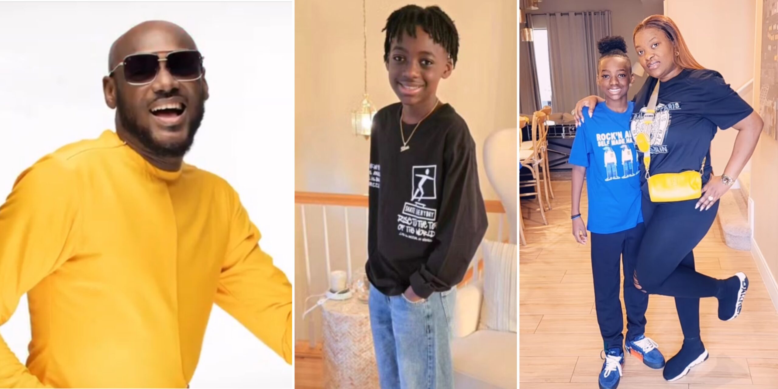 I will make up for lost time – 2Baba promises son with Pero Adeniyi on 12th birthday