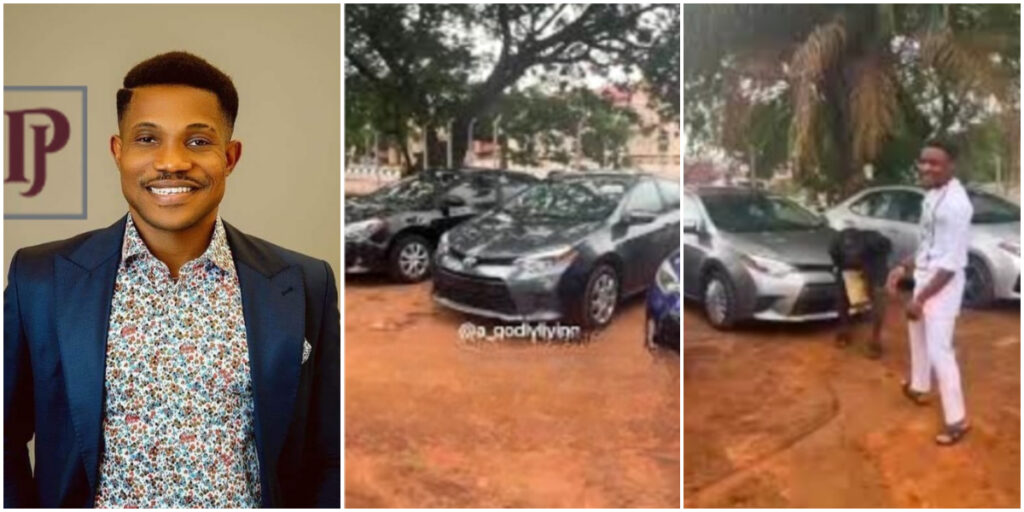 Pastor Jerry Eze gifts cars to church singers