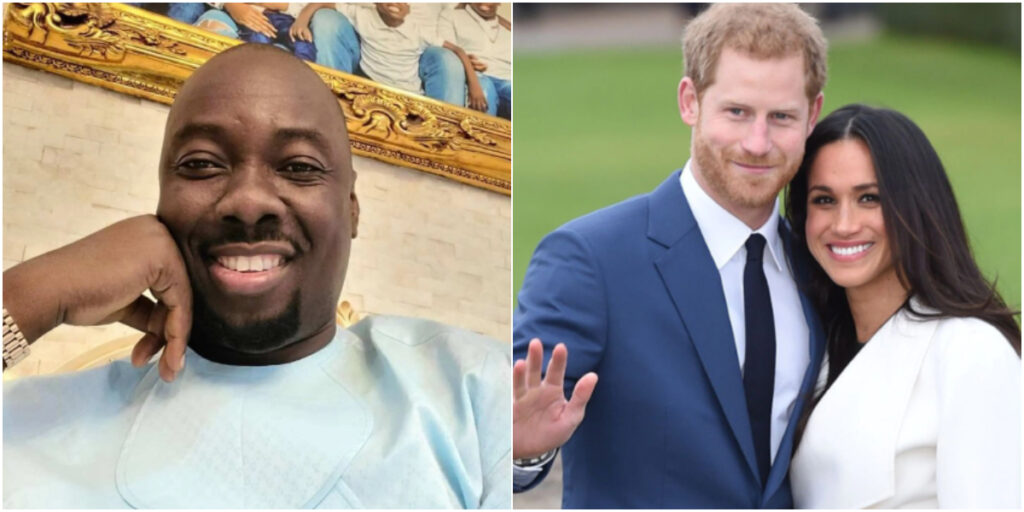 Obi Cubana receives Prince Harry and Meghan Markle at his hotel