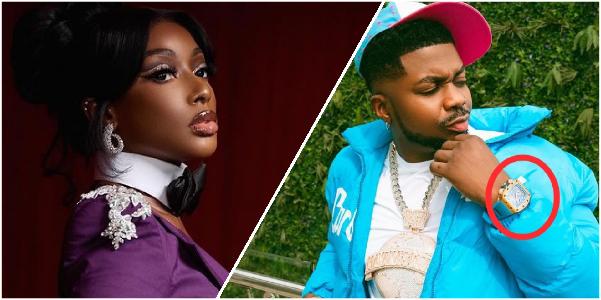 Made in Yaba – Ms Dsf reacts as ex-lover, Skiibii gets dragged for allegedly rocking fake designer wristwatch