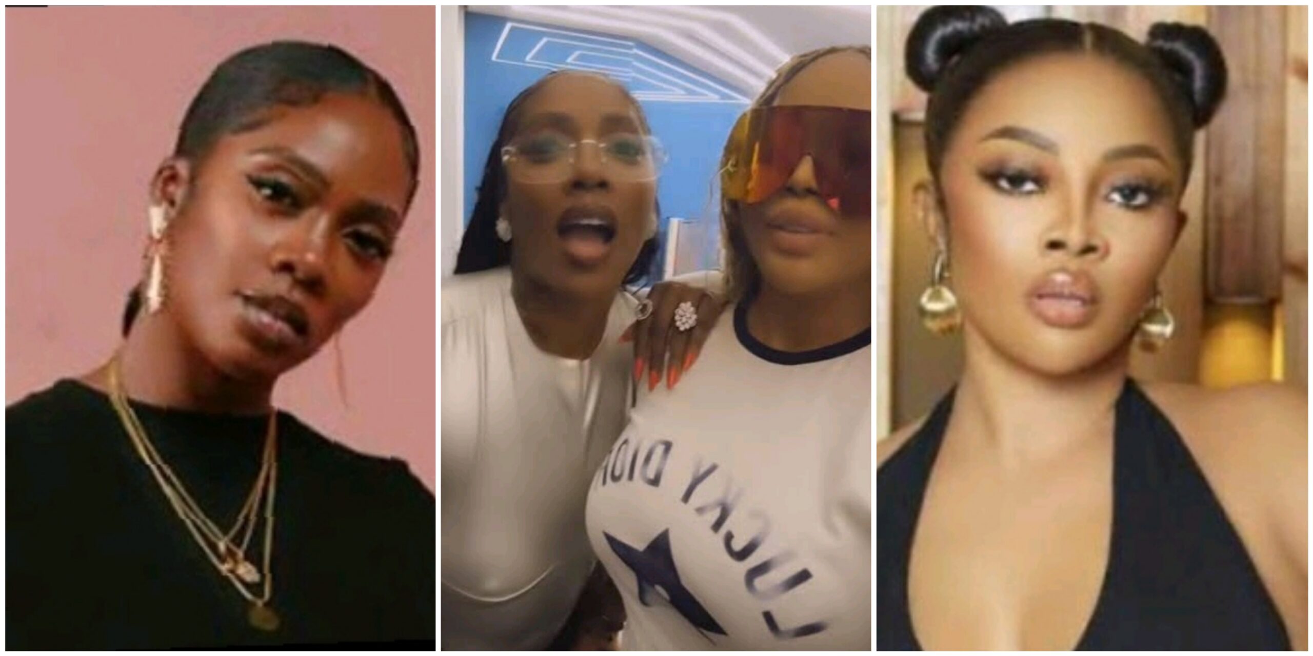 Tiwa Savage mocks Toke Makinwa’s height, she fires back (VIDEO)