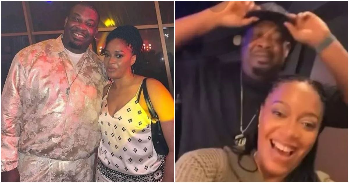 “Wetin dem dey do?” – Cozy videos of Don Jazzy and Ayra Starr’s mom spurs buzz online