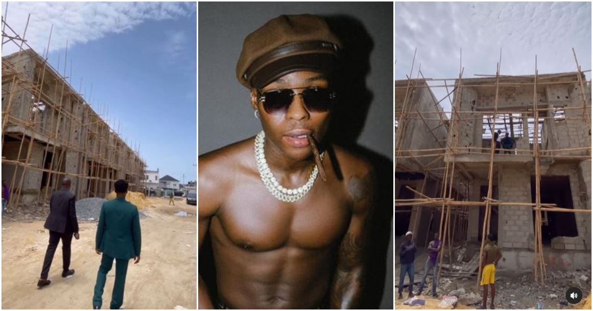 Reekado Banks shows off ongoing multimillion naira project -VIDEO