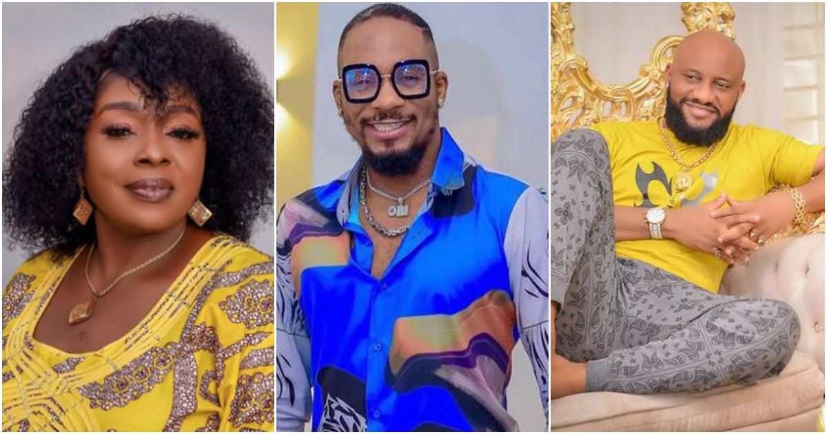 Rita Edochie reacts after Yul Edochie revealed why he didn’t mourn Jnr Pope nor attend his burial