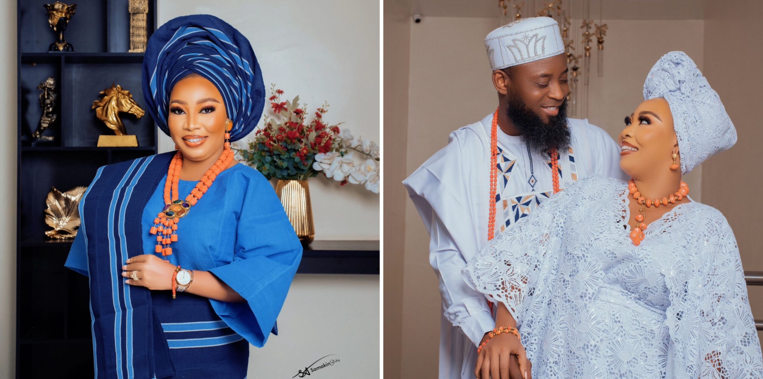 Met hubby online, happily married to him as the 3rd wife – Bimpe Akintunde ‘Wasila Coded’ boasts [VIDEO]