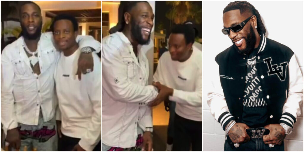 Burna Boy applauds Sydney Talker's creativity