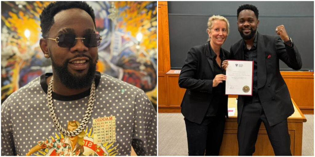 Patoranking graduates from Harvard Business School