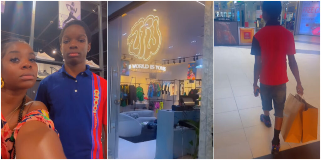 Video shows Wizkid's son, Boluwatife, shopping spree at Zlatan Ibile's ZTTW store