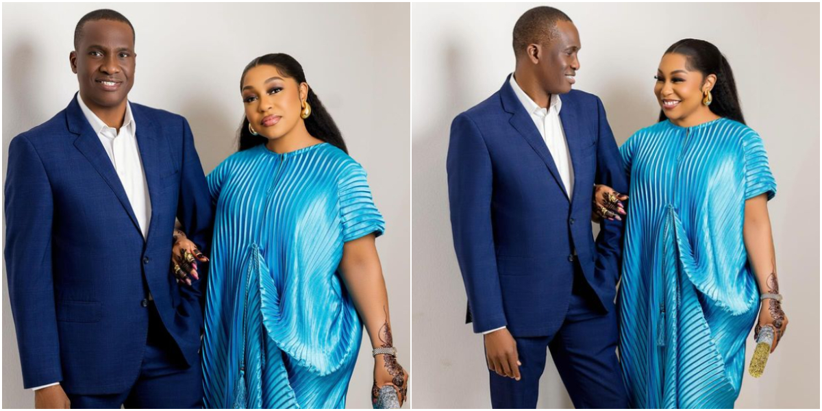 Rita Dominic celebrates husband, Fidelis Anosike, on Father’s Day