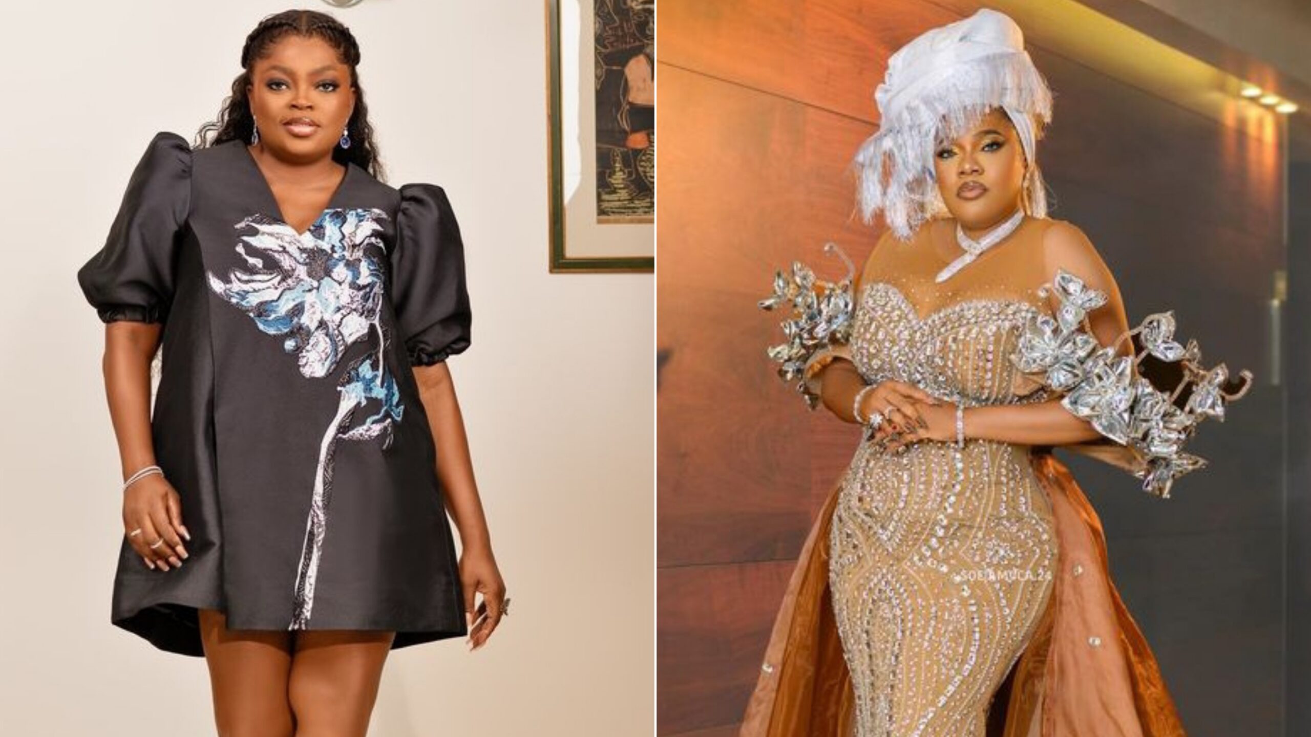 Funke Akindele replies troll for advising her and Toyin Abraham