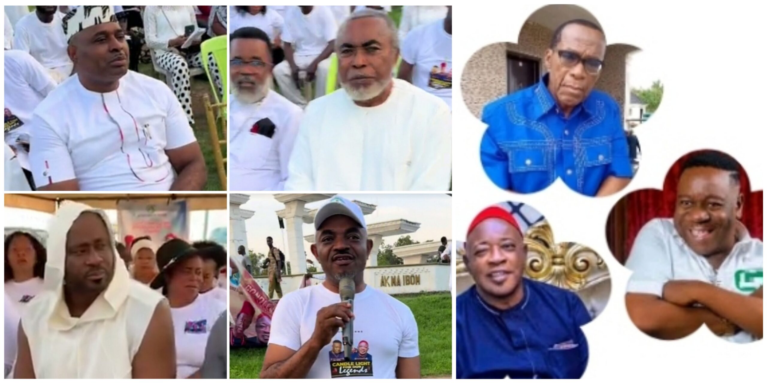 Nollywood stars hold night of tributes for Mr Ibu, Amaechi Munagor, Zulu Adigwe (VIDEO)