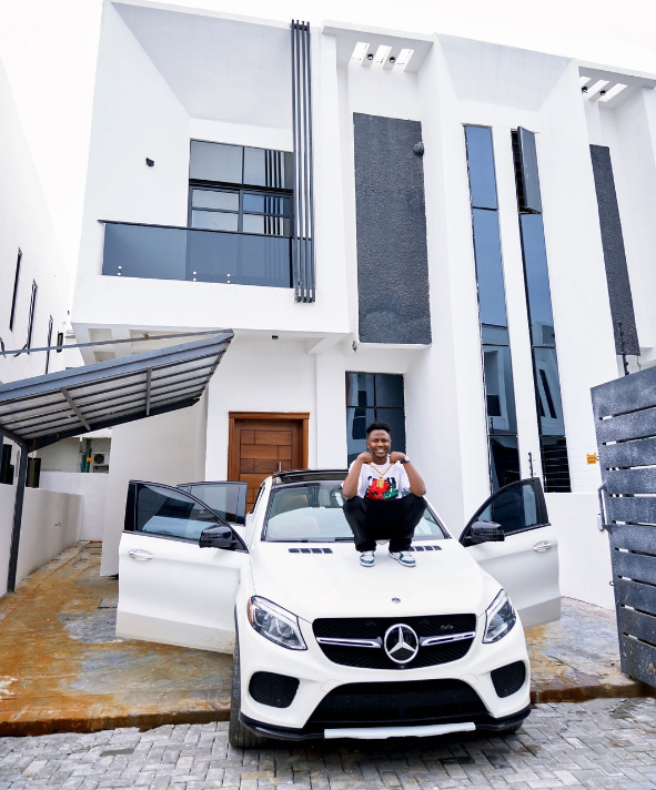 Skit maker Salo celebrates first house purchase in Lekki, Lagos