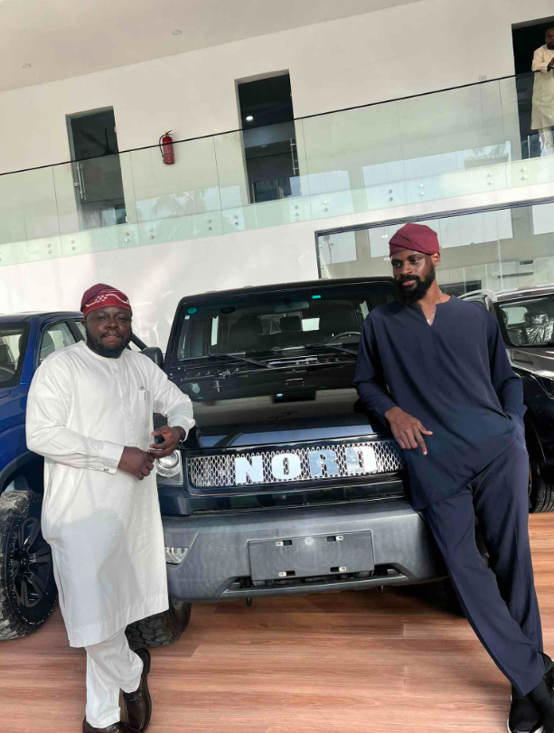 Tunde Onakoya wins brand new SUV, ambassadorial deal with Nigerian automobile company, Nord