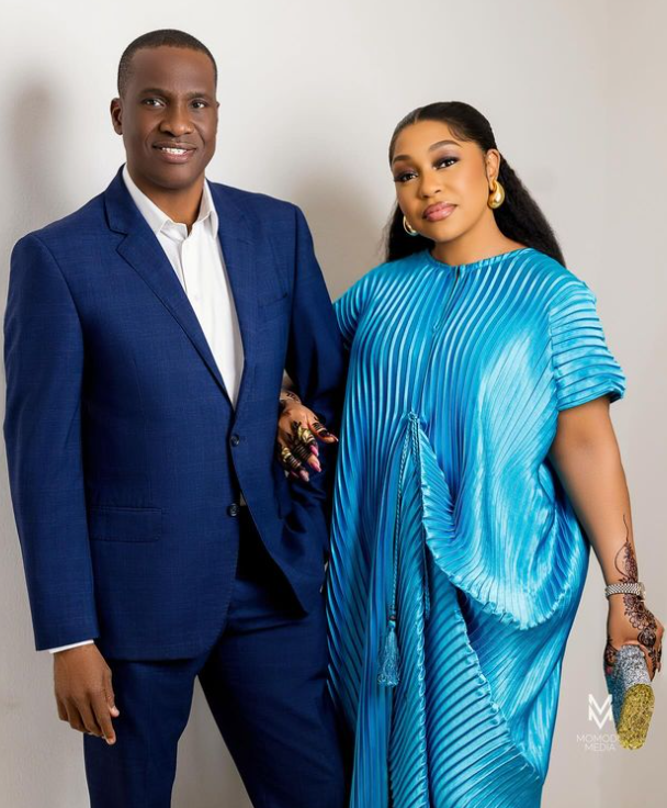 Rita Dominic shares sweet Father's Day message for husband