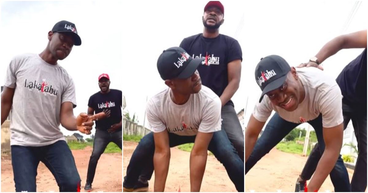 Odunlade Adekola, Lateef Adedimeji amuse fans with hilarious moves as they groove to gospel track -VIDEO