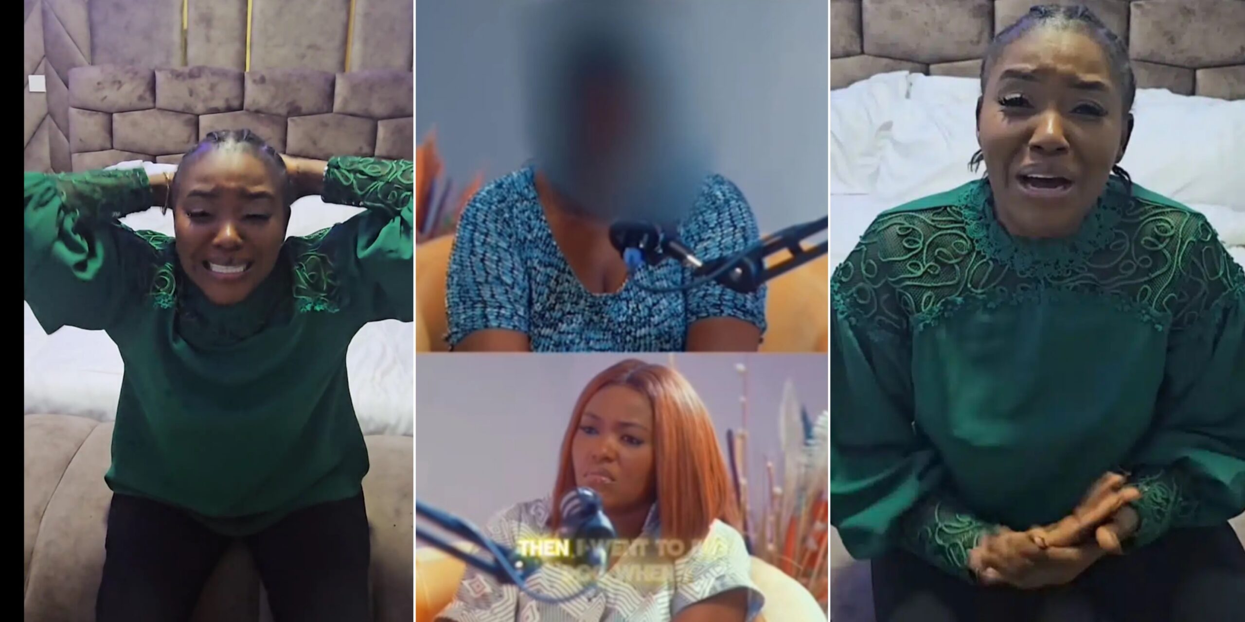 Biola Bayo in uncontrollable tears after lady she interviewed takes her life on same day [VIDEO]