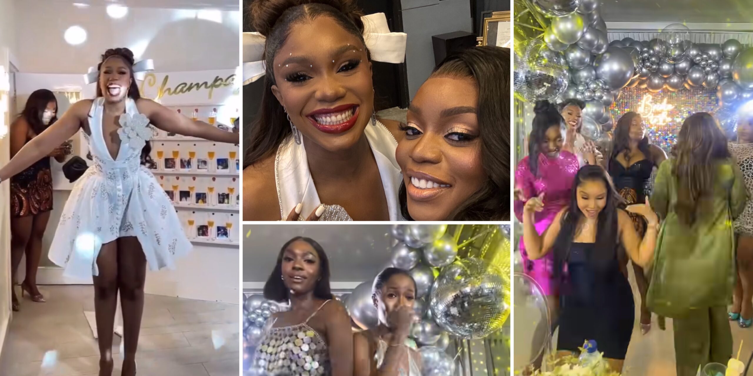 Bisola Aiyeola, Jemima Osunde, others grace Sharon Ooja’s bridal shower [VIDEO]