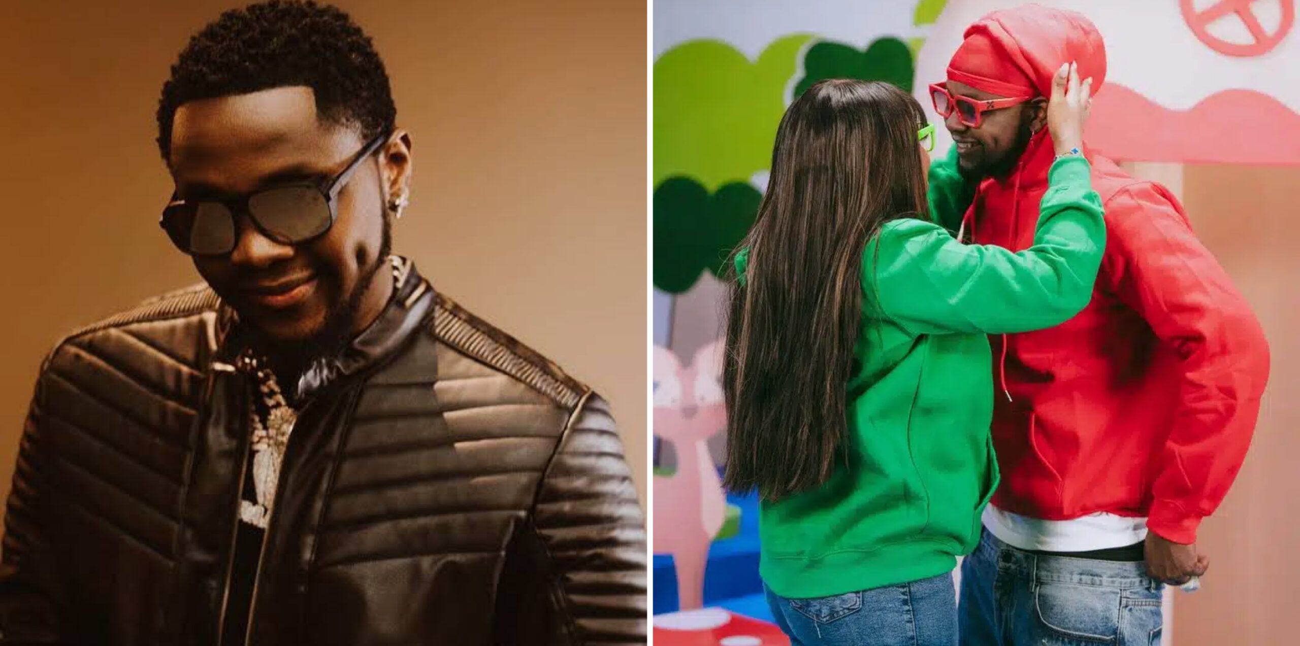 Speculations as Kizz Daniel takes down posts of himself and wife, her IG page missing