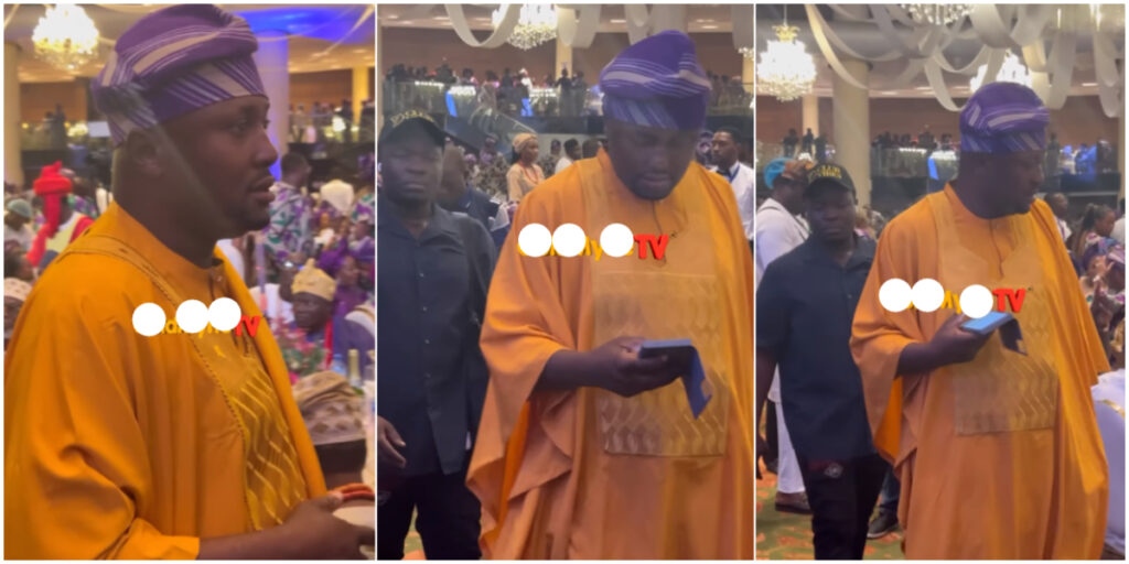 Israel DMW’s appearance at Bukola Saraki's mother funeral sparks buzz online