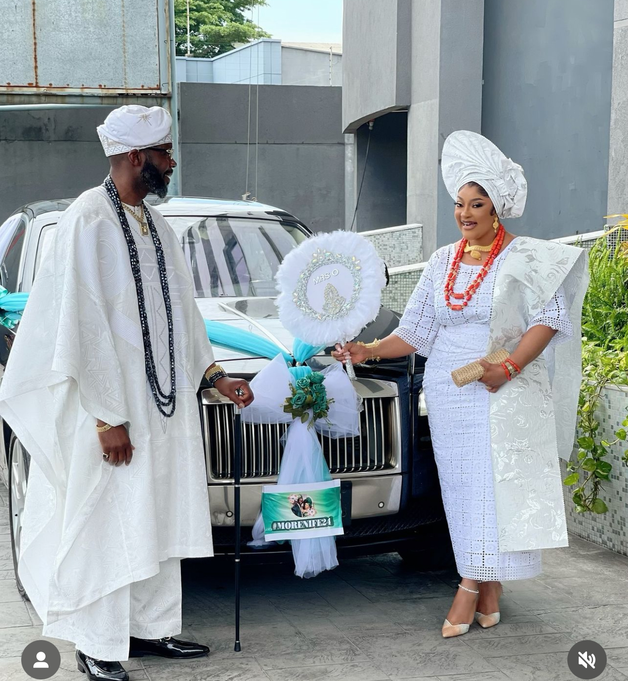 Biodun Okeowo Omoborty ties the knot in traditional ceremony, shares gorgeous photos, videos