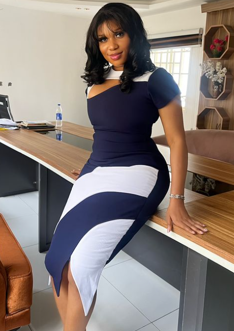 Sandra Iheuwa reacts strongly to lady rubbishing baby mamas