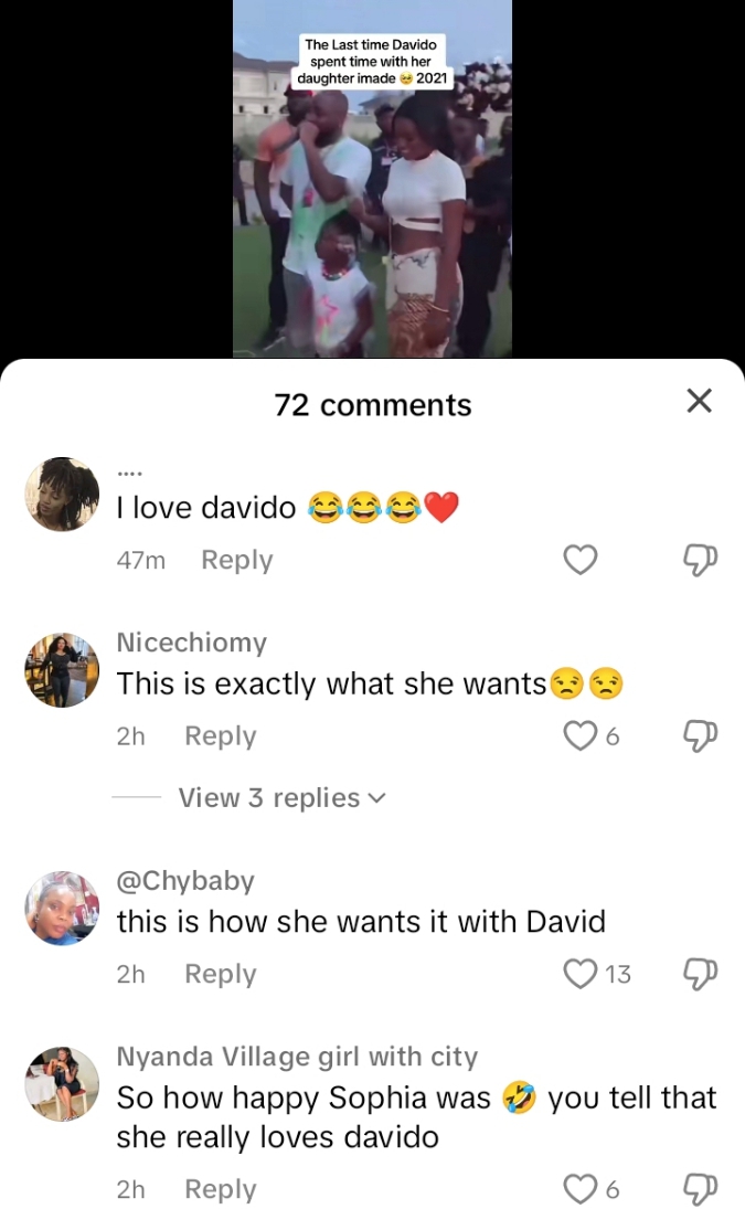 This is what Sophia wants- Old clip of Davido and Babymama’s day out with Imade trends amid child custody war