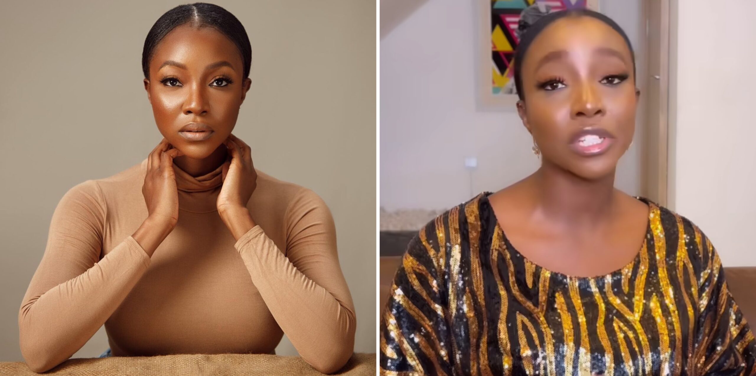 The fibroid has returned – Ini Dima-Okojie emotionally reveals 3years after successful surgery [VIDEO]