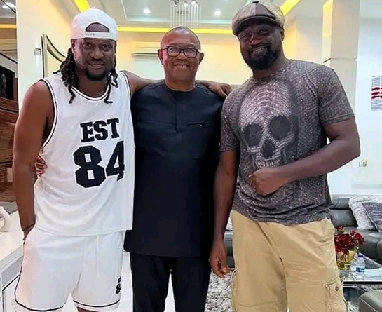 Video of Peter Obi’s visit to Paul and Jude Okoye sparks a wave of hopeful expectations for peace with Mr. P