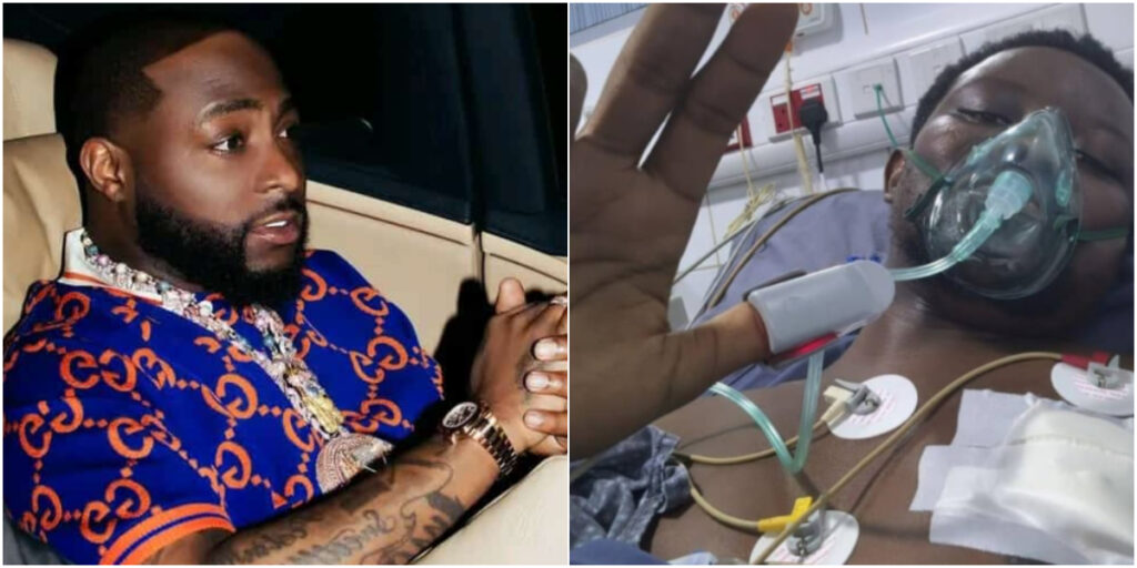 Davido urges fans to pray for TG Omori’s recovery over kidney transplant battle