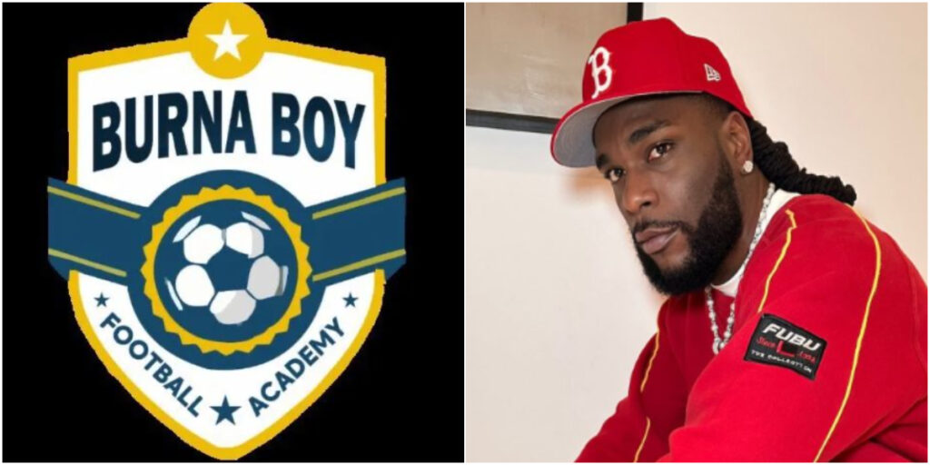 Burna Boy unveils Football Academy in Lagos