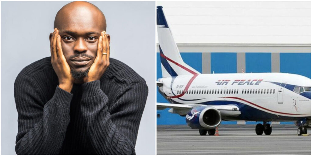 Mr Jollof slams Air Peace for constant flight issues