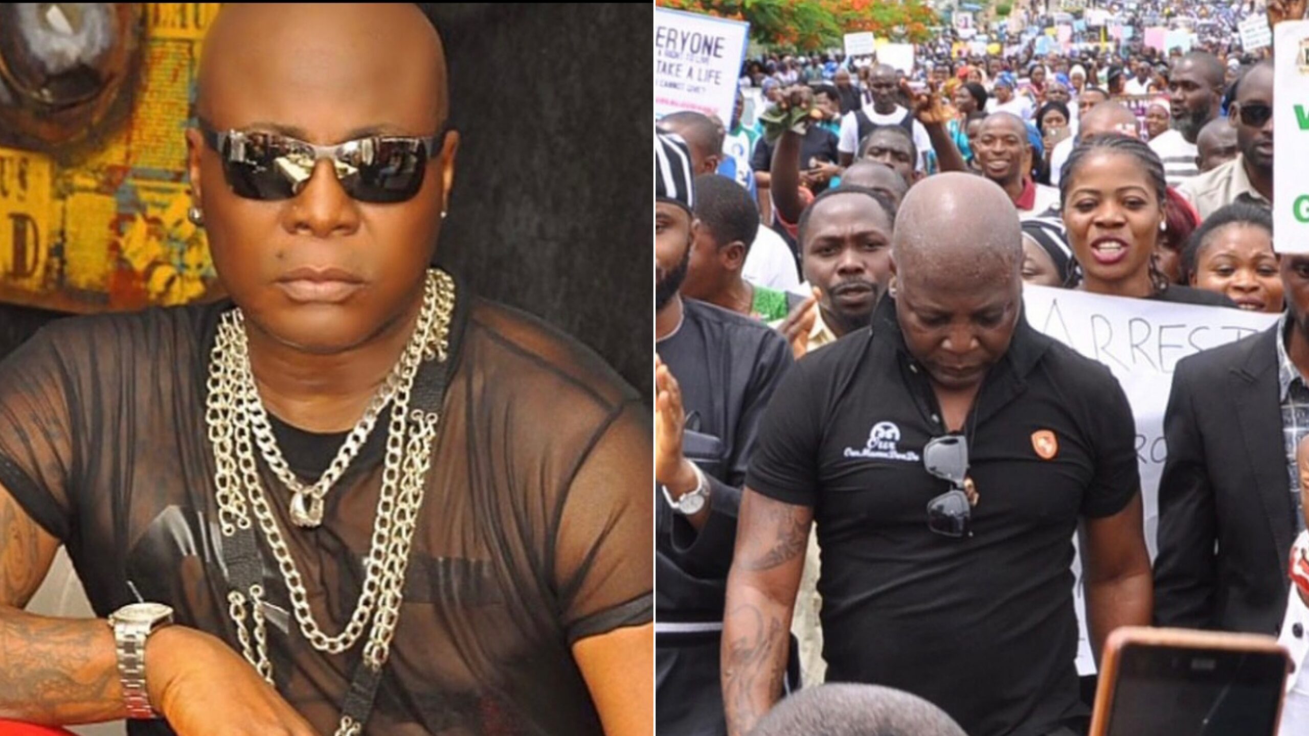 Charly Boy charges protesters