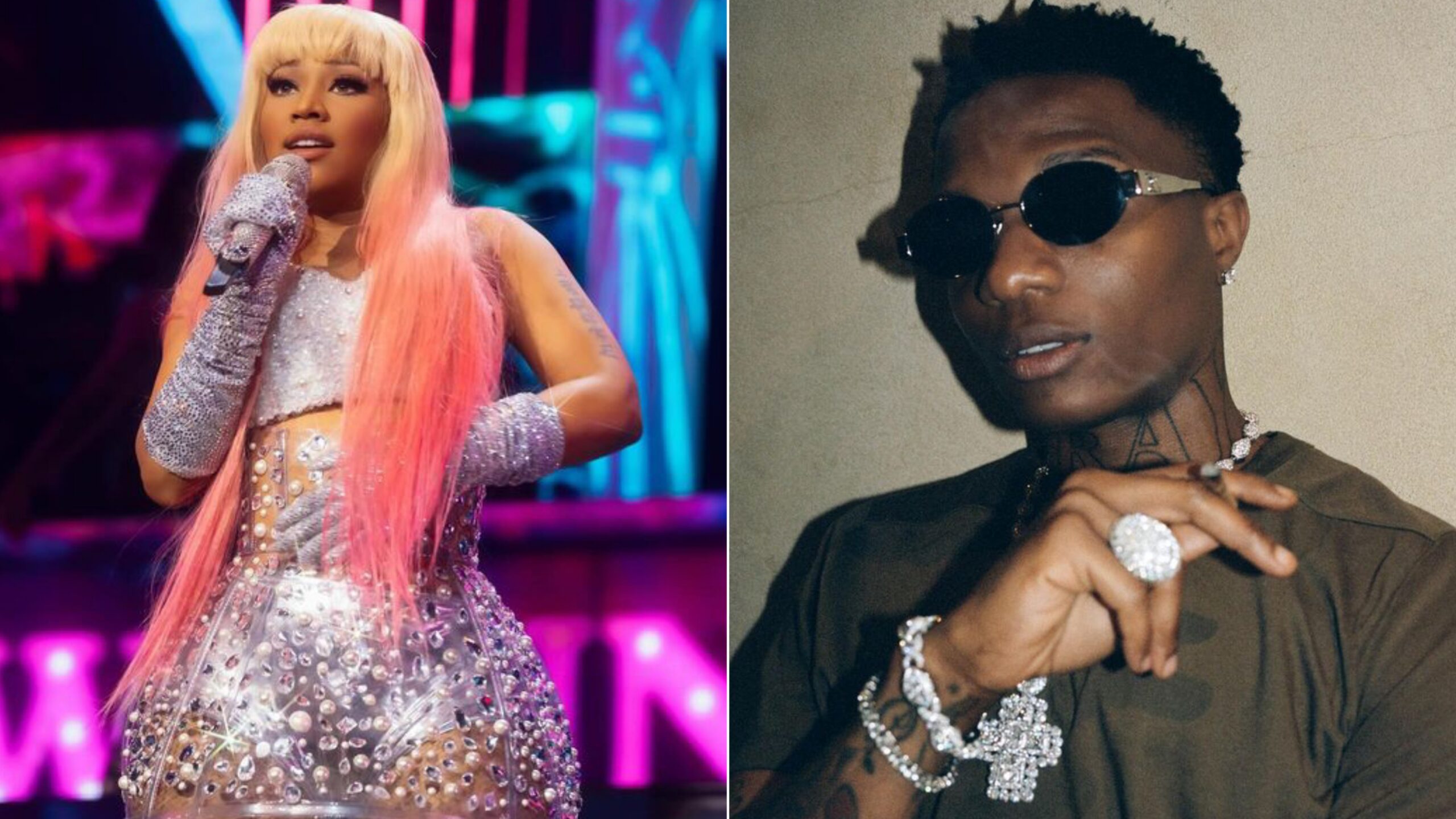 ‘I love Wizkid’ – Nicki Minaj admits