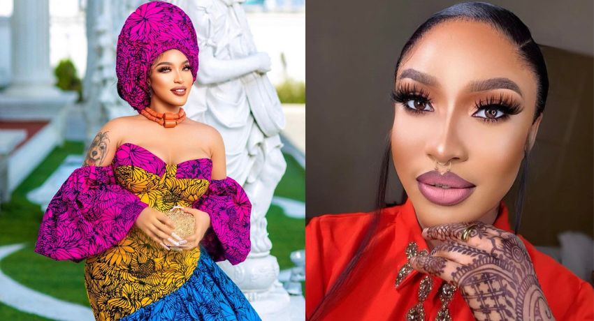 Tonto Dikeh blows hot over fresh arrest claim, video of her at police station