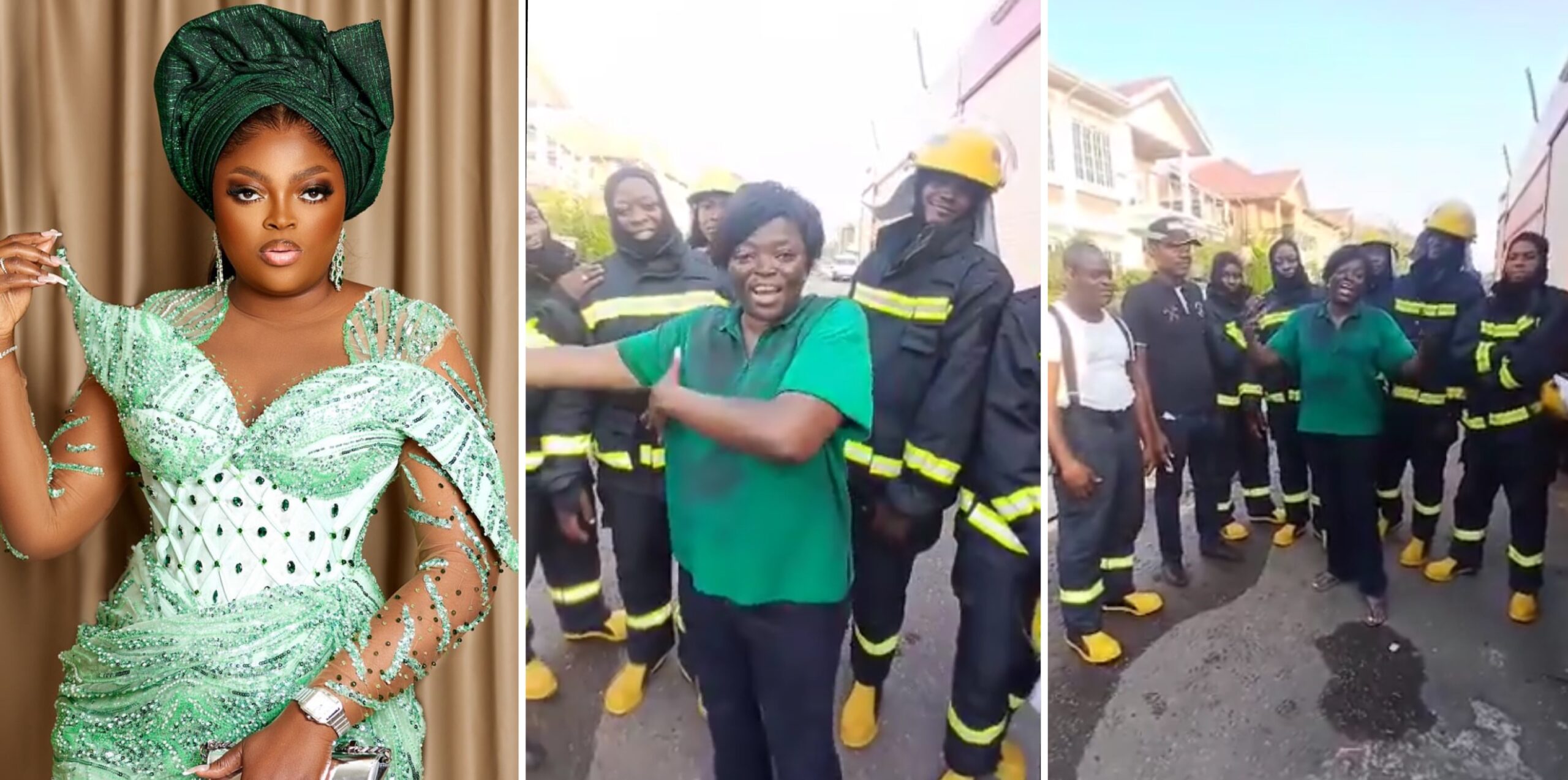 Funke Akindele collaborates with Lagos Fire Service in new movie